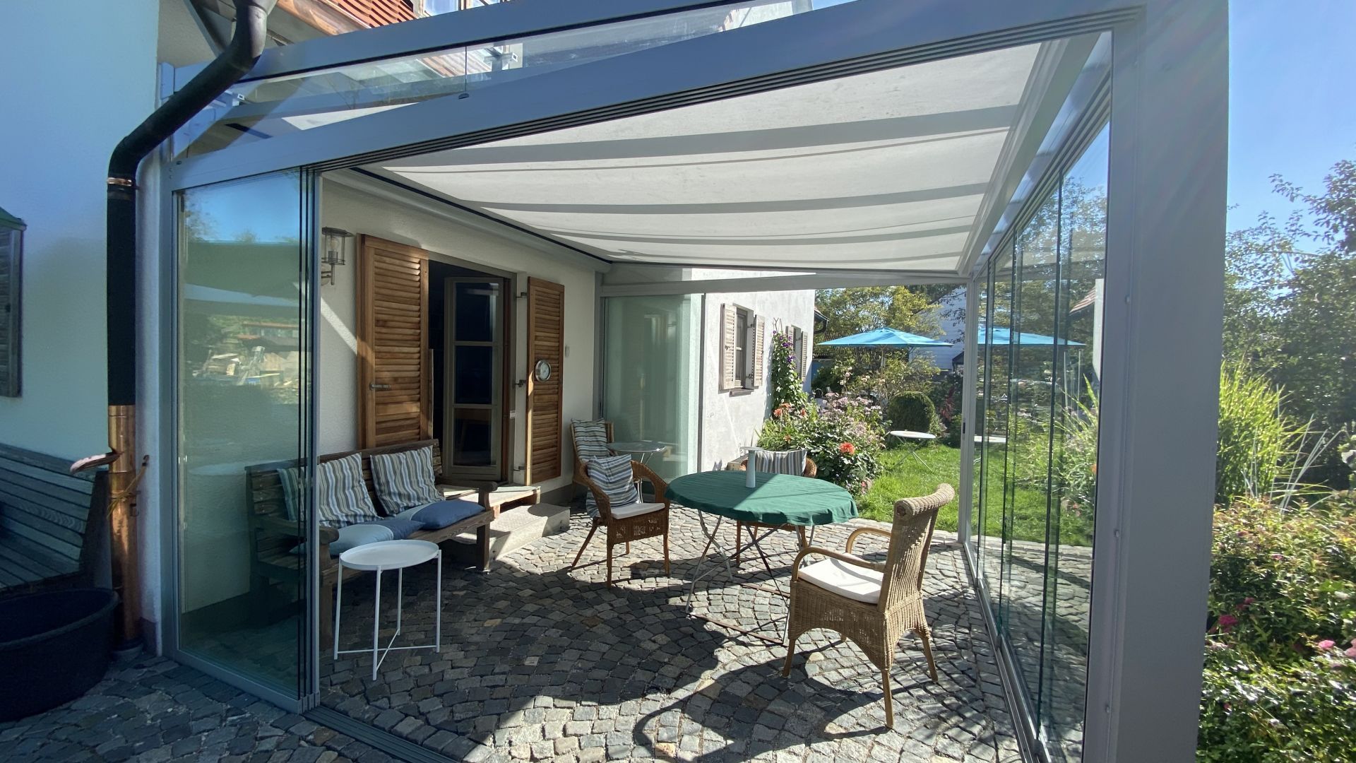 plan tarp Lightweight Lumber 24' X 26' Wähle Deine Farbe:rot Gold Coast DIY aluminum awning kits Halbkassettenmarkisen - Markisen Dittmar