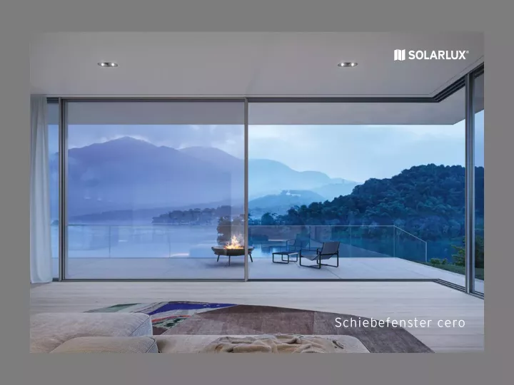 Solarlux Broschüre Schiebefenster