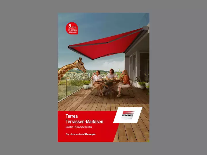 Markisen Broschüre